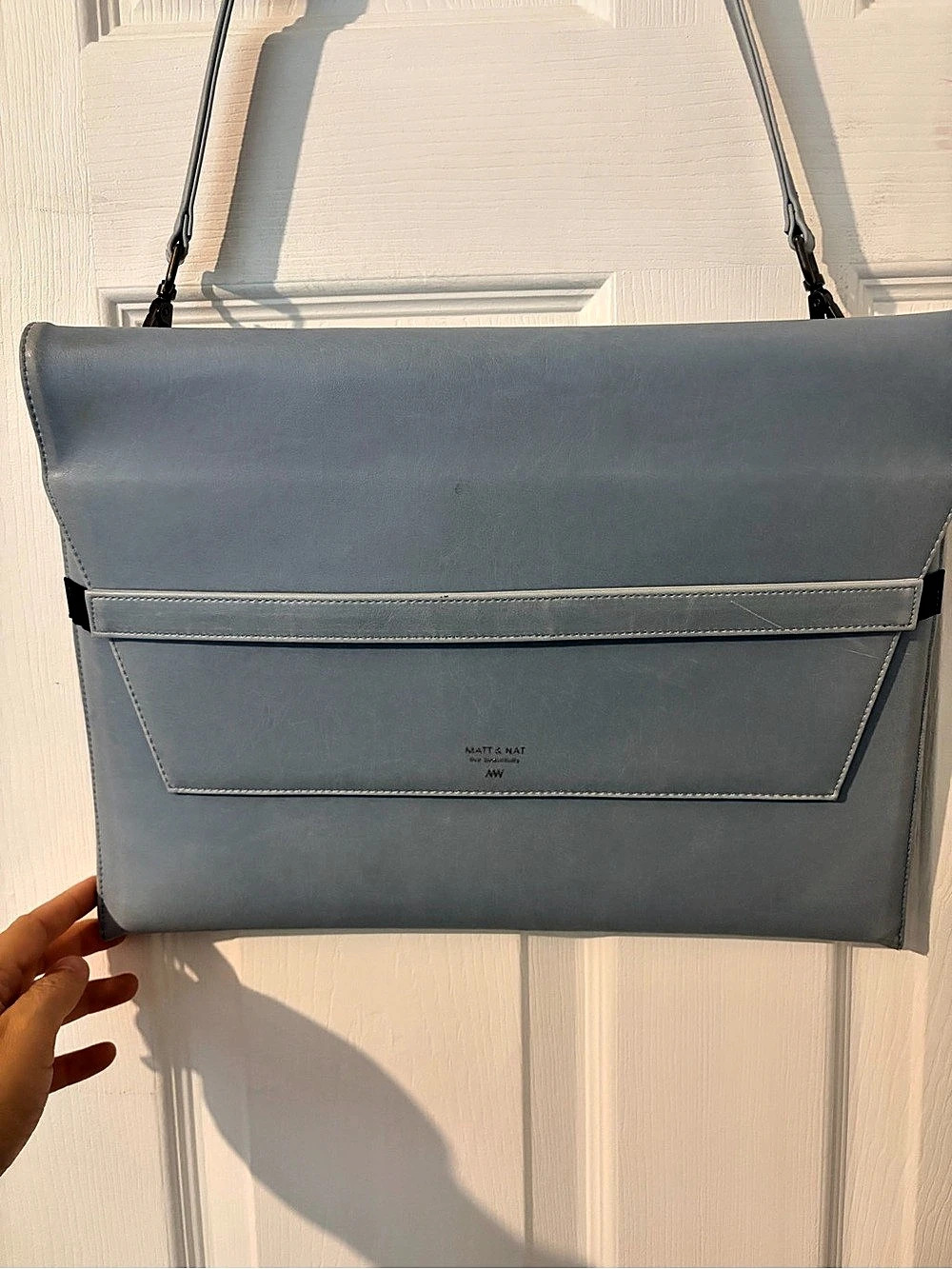 MATT & NAT Blue Shoulder Bag